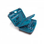 E-10883 MAKITA rankinių įrankių rinkinys dėkle 221vnt.