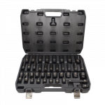 AW38696BL AWTOOLS 1/2" SMŪGINIŲ LIZDŲ RINKINYS 40 vnt. TRUMPAS IR ILGAS JUODA LINIJA