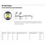 337730 K.DIAM.SEG.disc.350x3.2x25.4 ASFALT DT350A