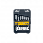 DWMT19261-0 DEWALT KLUCZ PŁASKO-OCZKOWY Z GRZECHOTKĄ KPL. 7el.