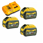 DCB118X3-QW DEWALT.Akumuliatorius 18/54V 9.0/3.0Ah FV x3 DCB547 + ĮKROVIKLIS...