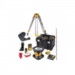 DCK374D1R-QW DEWALT 18V rotacinis nivelyras 1x2,0Ah