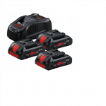 0615990N2G BOSCH.Akumuliatorius 18V 4,0Ah x3 +įkrovimas. GAL1880CV PROCORE