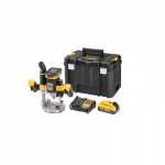 DCW620H2-QW DEWALT.Frezavimo staklės 18V DCW620H2 2x1.7Ah POWERSTACK TSTAK