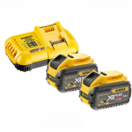 DCB118Y2-QW DEWALT.Akumuliatorius 18/54V 12.0/4.0Ah FV DCB548 x2 + ĮKROVIKLIS DCB118