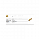 1165001Z BOSTITCH sąvaržos S4/16NC 50 mm 10,0 m...