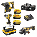 DEWALT 18V įrankių rinkinys (DCF887+DCH273+DCG405) DCK305P3T-QW