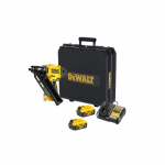 DCN930P2-QW DEWALT.18V vinių pistoletas DCN930P2 33&deg; 64-90mm 2x5.0Ah