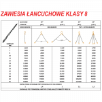 42070115W 2 ĮTEMPIMO GRANDINĖS STROPAI.  2,8 T/m Kablys su saugos įtaisu / varžtas D8 G80