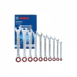 1600A02AU0 BOSCH MOL-O veržliaraktis su reketu kpl. 10 vnt. 8-19mm