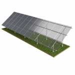 24 vnt. modulių antžeminė konstrukcija - &scaron;akninė, moduliams iki 1,80 m.