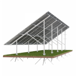 10 vnt. modulių antžeminė konstrukcija - &scaron;akninė, moduliams nuo 1,80 m.