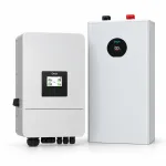 Deye žemos įtampos komplektas LV 10 kW hibridinis inverteris + 16 kWh kaupiklis