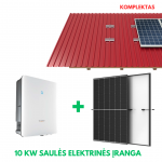 10 kW saulės elektrinė, Sungrow + Trina + montavimo konstrukcija