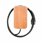 VOOL 22 kW įkrovimo stotelė, 6,5 m. kabelis,  V22TMABGP, medžio imitacijos