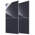 JA Solar 595W JAM72D40-MB, N-Type, BF Stiklas/Stiklas