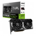 ASUS Dual GeForce RTX 5060 Ti 16GB GDDR7 OC Edition PCIe 5.0 (90YV0MH0-M0NA00) Vaizdo plok&scaron;tė