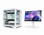 (SP03) KOMPIUTERIS RYZEN 5 7500F / RX 9060 XT 16GB + 27&Prime; 2K MONITORIUS, MECHANINĖ KLAVIATŪRA, XXL KILIMĖLIS