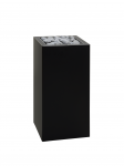 ELEKTRINĖS SAUNOS KROSNELĖ CORE BLACK 10,5kW, BE VALDYMO PULTELIO