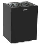 Elektrinė pirties krosnelė Harvia Virta Wall, 7,5 kW, juoda, be valdymo pulto
