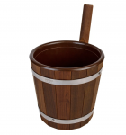 Kubiliukas su nerūdijančio plieno įdėklu, 5l, termomediena