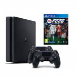 SONY PLAYSTATION 4 SLIM 500 GB SU DVIEM PULTELIAIS + FC 26