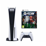 SONY PLAYSTATION 5 DISC + FC 26 ( ne naujas, bet geros būklės)