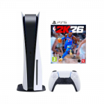 SONY PLAYSTATION 5 DISC + NBA 2K26 ( ne naujas, bet geros būklės)