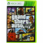 GRAND THEFT AUTO V GTA 5 XBOX 360 naudotas
