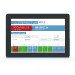 ALLNET Meetingraum RGB LED Tablet 10 Zoll RK3568 LTE Android 11 und NFC Farbe schwarz