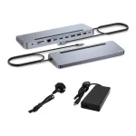 i-tec C31FLAT2PDPRO100W laptop dock/port replicator