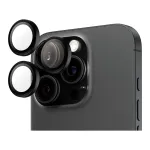PanzerGlass &reg; Hoops&reg; Camera Lens Protector Black iPhone 16 Pro | 16 Pro Max