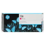 HP 738 300-ml Magenta DesignJet Ink Cartridge print head