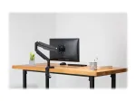 DIGITUS DA-90394 Single Gas Spring Monitor Clamp Mount 17-32inch 9 kg max. black