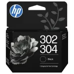HP 302/304 Tri-color/Black Ink Crtg 2-Pk Schwarz, Cyan, Magenta, Gelb 120Seiten 150Seiten
