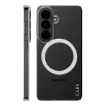 PanzerGlass CARE&trade; by &reg; SL1M Case Transparent w. Qi Samsung Galaxy S26 mobile phone case