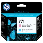 HP 771 Light Magenta/Light Cyan DesignJet Printhead print head