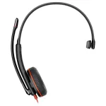 HP Poly Blackwire 3210 Monaural USB-C Black Headset +USB-C/A Adapter (Bulk)