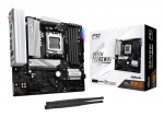 Mainboard ASROCK AMD B850 SAM5 Micro-ATX Memory DDR5 Memory slots 4 1xPCI-Express 4.0 4x  1xPCI-Express 5.0 16x 1xM.2 1xHDMI 1xDisplayPort 1xAudio-In 1xAudio-Out 1xMicrophone 4xUSB 2.0 3xUSB 3.2 1xUSB-C 1xRJ45 B850MPRORSWIFI