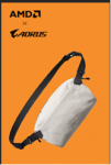 Gigabyte AORUS AMD Sling Bag Grey