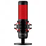 HyperX QuadCast - USB Microphone (Black-Red) - Red Lighting