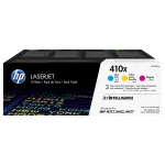 HP 410X 3-pack High Yield Cyan/Magenta/Yellow Original LaserJet Toner Cartridges toner cartridge