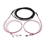 Synergy21 LWL-Kabel, Trunkkabel U-DQ(ZN)BH 4G 50/125, LC/LC OM4 40m, Ring,