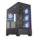 FSP M370-BA Case Midi Tower mITX, mATX, ATX (BTF) Black ARGB