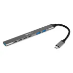 BakkerElkhuizen USB-C Hub 7-in-1 (3A+4C)