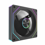 Darkflash F12 LINE Hydro Bearing Ventiliatorius - Juodas