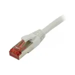 Synergy21 Patchkabel RJ45, CAT6 250Mhz, 15m grau, S-STP(S/FTP), TPE/LSZH(Superflex)