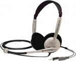 Koss  Headphones  CS100  Wired  On-Ear  Microphone  Black/Gold