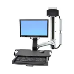 Ergotron StyleView Sit-Stand Combo System with Worksurface