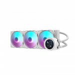 Darkflash DN360S Procesoriaus (CPU) Vandens Au&scaron;intuvas Su LCD - Baltas